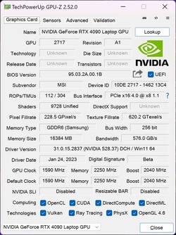 gpu-zGeForce rtx 4090