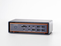 iVanky FusionDock Max 2 最多可支持 MacBook 上的三台 4K 显示器。(图片来源：iVanky）