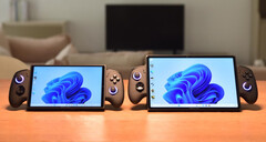 ONEXPLAYER X1 Mini 比目前的 ONEXPLAYER X1 要小得多。(图片来源：One-Netbook）