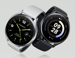 小米手表 2 设计简洁,与Galaxy Watch6 如出一辙。(图片来源:小米公司)