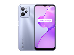 评测中：realme C31。测试设备由德国realme公司提供。