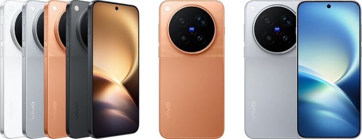 Vivo X500 Pro 系列的设计与配色方案