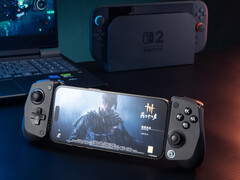 GameSir X5s 兼容智能手机和任天堂 Switch 游戏机。(图片来源：GameSir）