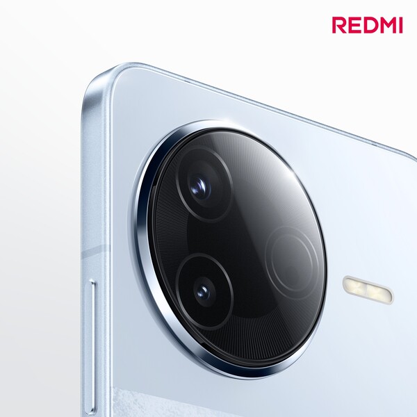 红米 K80 缺少长焦摄像头。(图片来源:Redmi)