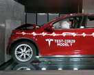 特斯拉 Model Y 在碰撞安全测试中获得五星评级。(图片来源：NHTSA）