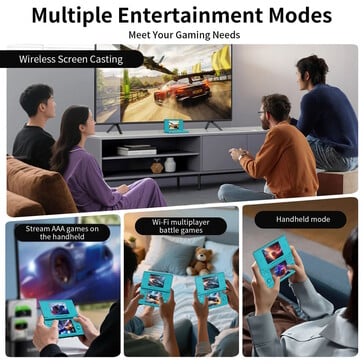 可通过 WiFi 进行本地游戏串流。(图片来源:Anbernic)