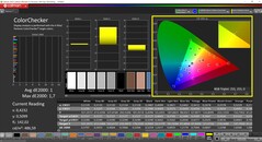 CalMAN ColorChecker 已校准