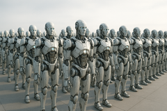 中国政府警告说,中国的机器人泡沫可能很快就会破灭。(图片来源:OpenAI)