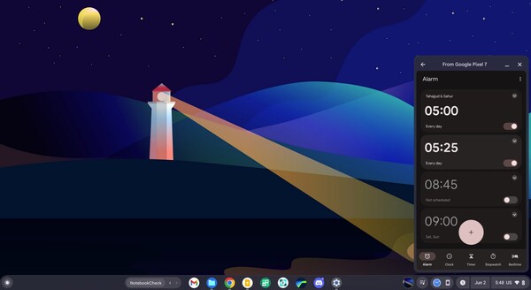 有了 App Streaming，您无需拿起手机就能了解手机上发生的一切。(图片来源：Habeeb Onawole - Notebookcheck）