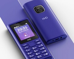 HMD 102 4G 厚重圆润的机身背面装有单摄像头。(图片来源：HMD Global）