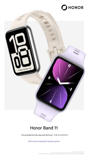 《Honor Band 11》预告片（机器翻译）
