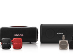 LG Xboom 2026 便携式扬声器系列。左上图Xboom Stage 501,右上:Xboom Blast,右下:Xboom Stage 501:Xboom Blast,右下:Xboom MiniXboom Mini,左下:Xboom Rock:Xboom Rock。(图片来源:LG)