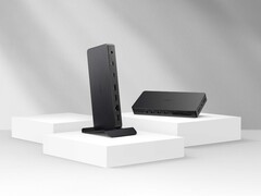 华硕三重 4K Thunderbolt 4 Dock DC500 已发布。(图片来源:华硕)