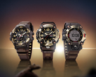 从左至右:卡西欧 GR-B300H-5A、GG-B100XMH-5A、GW-9500MH-5。