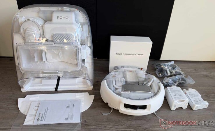 DJI Romo P2 Clean More Combo 包装清单