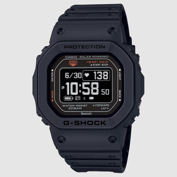 卡西欧G-SHOCK MOVE DWH5600-1。(图片来源：卡西欧)