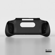 Retroid Pocket 5 官方保护套，黑色。(图片来源：Retroid）
