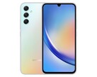 三星Galaxy A34 银色（图片来源：三星新闻室）