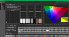 校准后的 ColorChecker