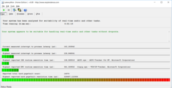 Latency Monitor - No error