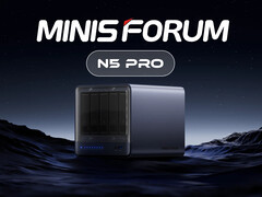 Minisforum N5 Pro 现在将比原计划晚到。(图片来源：Minisforum - 已编辑）