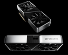 GeForce RTX 3060 Founders Edition GPU 的渲染图
