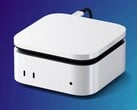 这款新型固态硬盘盒专为 Mac Mini 设计（图片来源：Satechi）