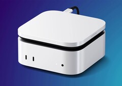 这款新型固态硬盘盒专为 Mac Mini 设计（图片来源：Satechi）