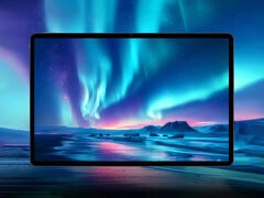 T70 Pro 配备一块 60Hz 的 14 英寸显示屏。图为:一张突出展示该平板电脑大屏幕的宣传图。