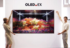 LG OLED.EX面板应该在未来一年左右的时间里变得更加普及。(图片来源: LG)