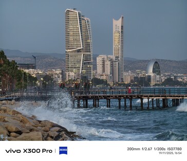 Vivo X300 Pro 200 毫米，带远摄转换器。