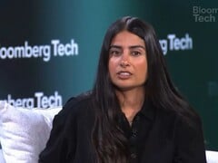 Xbox 首席执行官阿莎-夏尔马(Asha Sharma)接受彭博社采访的截屏画面