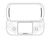 所谓的 Anbernic Slide 采用了不同寻常的设计，以 PSP Go 和任天堂 3DS 为基础。(图片来源：via Nittrx）