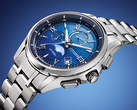 The Citizen Attesa Ever Since Limited Edition features a blue dial inspired by a snow-covered forest at sunrise.