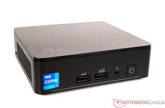 NUC 13 Pro采用了猛禽湖-P处理器，具有64W PL2。 (图片来源：NotebookCheck)