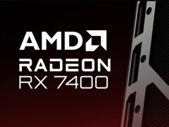 AMD 已确认 Radeon RX 7400 零售品牌，而非实际产品图片。(图片来源：AMD - 已编辑）