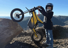 Heybike Villain 电动越野自行车的最高时速为 45 英里/小时（72 公里/小时）（图片来源：Heybike）