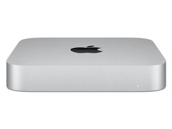 在审查：Apple Mac Mini Late 2020 Entry (M1, 8GB)。测试设备由Apple 德国提供