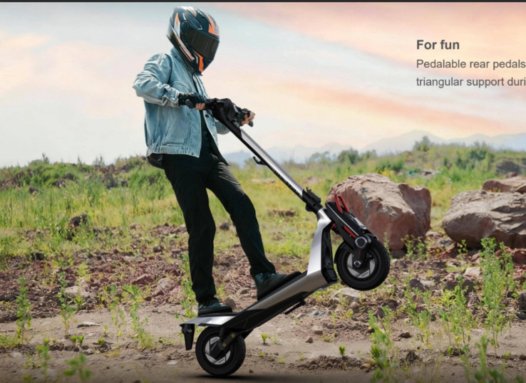 Navee UT5 Ultra X 一次充电可续航 88 英里（140 公里）（图片来源：Navee）