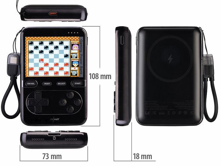 这款支持游戏的移动电源非常小巧(图片来源:Revolt)