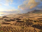 一张展示 A Total War Saga: Troy 中军队的图片，该游戏现于 Steam 上享受 66% 折扣。