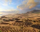 一张展示 A Total War Saga: Troy 中军队的图片,该游戏现于 Steam 上享受 66% 折扣。