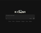 Kimi 网页界面的主屏幕，带有输入框和 K3 徽标