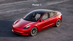 2023年，上海Giga公司的Model 3将延长续航里程（图片：特斯拉）。