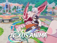 带有飞行坐骑的 Honka Nexus Anima 旗帜（图片来源：Cognosphere，MiHoYo 有修改）。