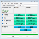 Lexar Play Pro：IOPS 值