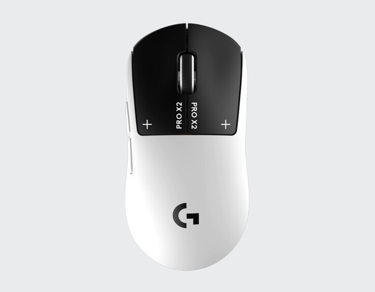 罗技 G Pro X2 Superstrike 俯视图。(图片来源：罗技）