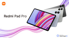 红米 Pad Pro 在全球运行基于Android 14 的 HyperOS。(图片来源：小米）