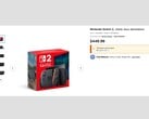 Staples 网站上的任天堂 Switch 2 列表。(图片来源：Staples）