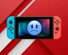原版 Switch 控制台愁眉苦脸